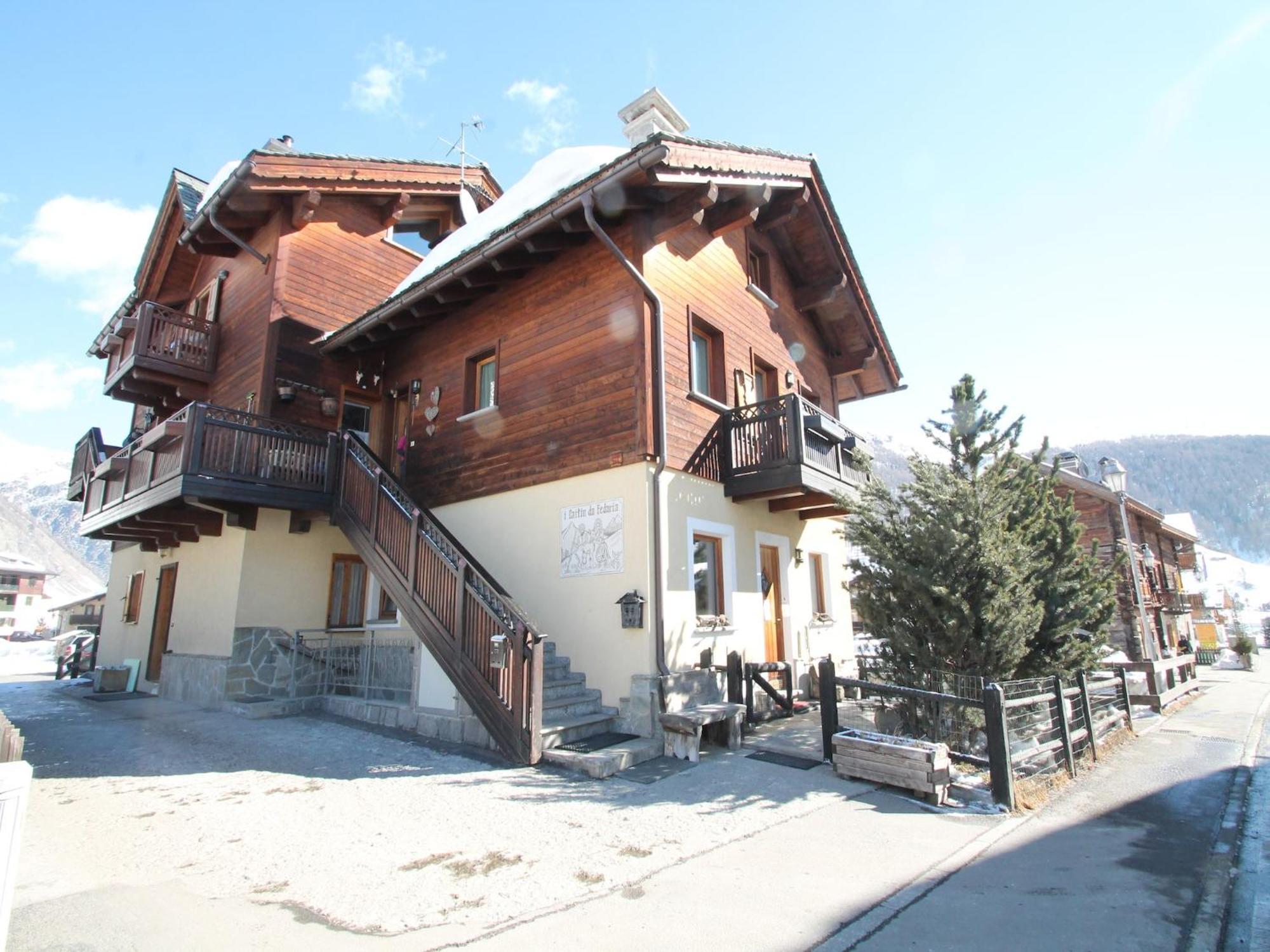 Apartment In Baita Only 200M From The Ski Lifts Ливиньо Экстерьер фото